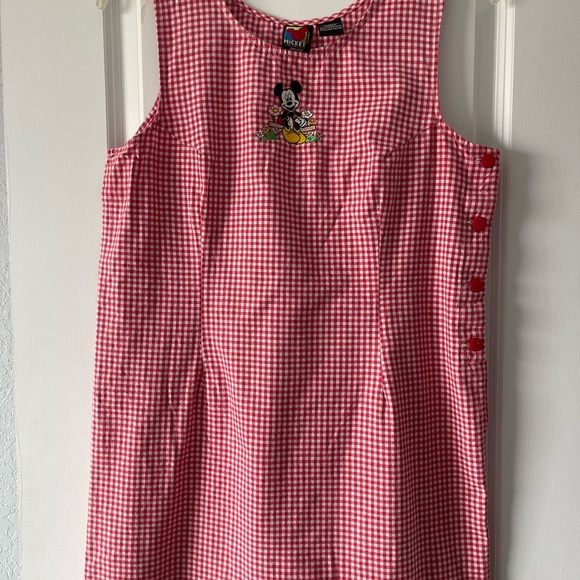 Disney Mickey Unlimited Red Gingham Dress - Picture 1 of 7